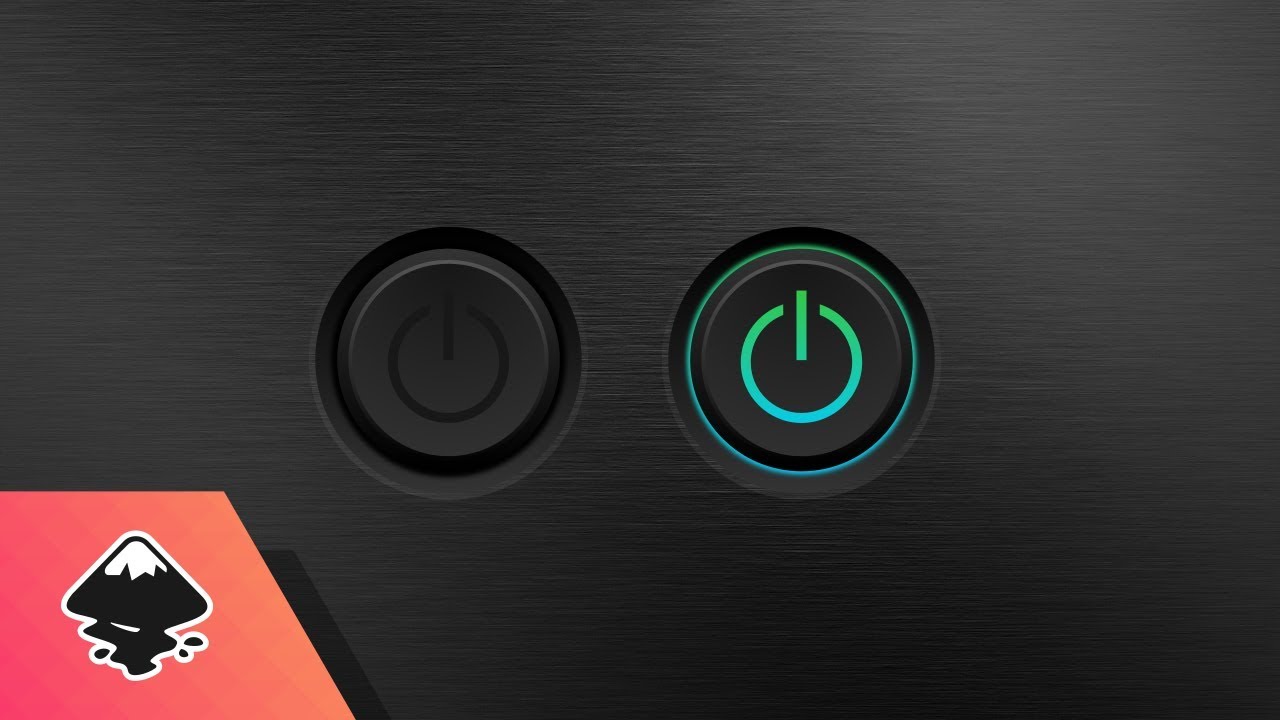 Inkscape Tutorial: Vector Power Button
