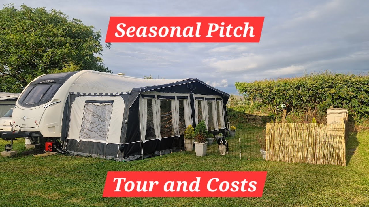 SOLO FEMALE...My Caravan And Pitch In North Wales.