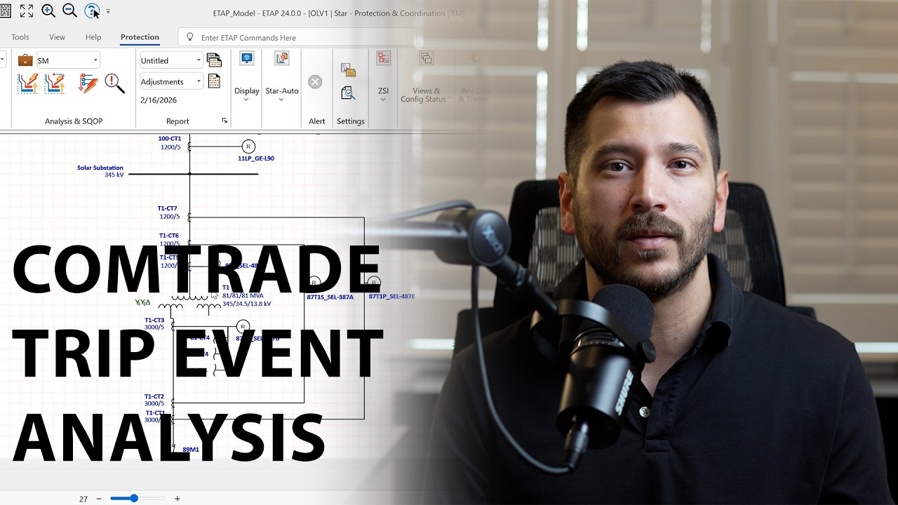 Trip Event Analysis in Power System Protection | Relay Event and Fault Record Example