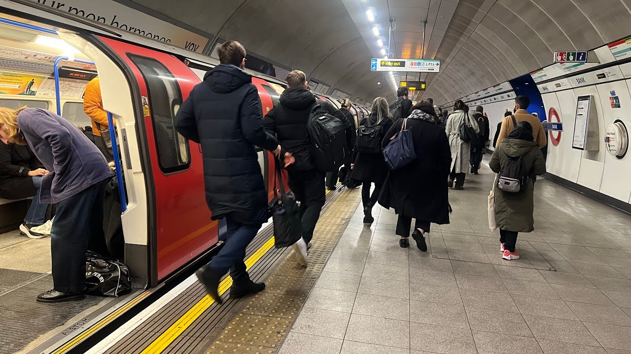 BANK Underground Station London 2026