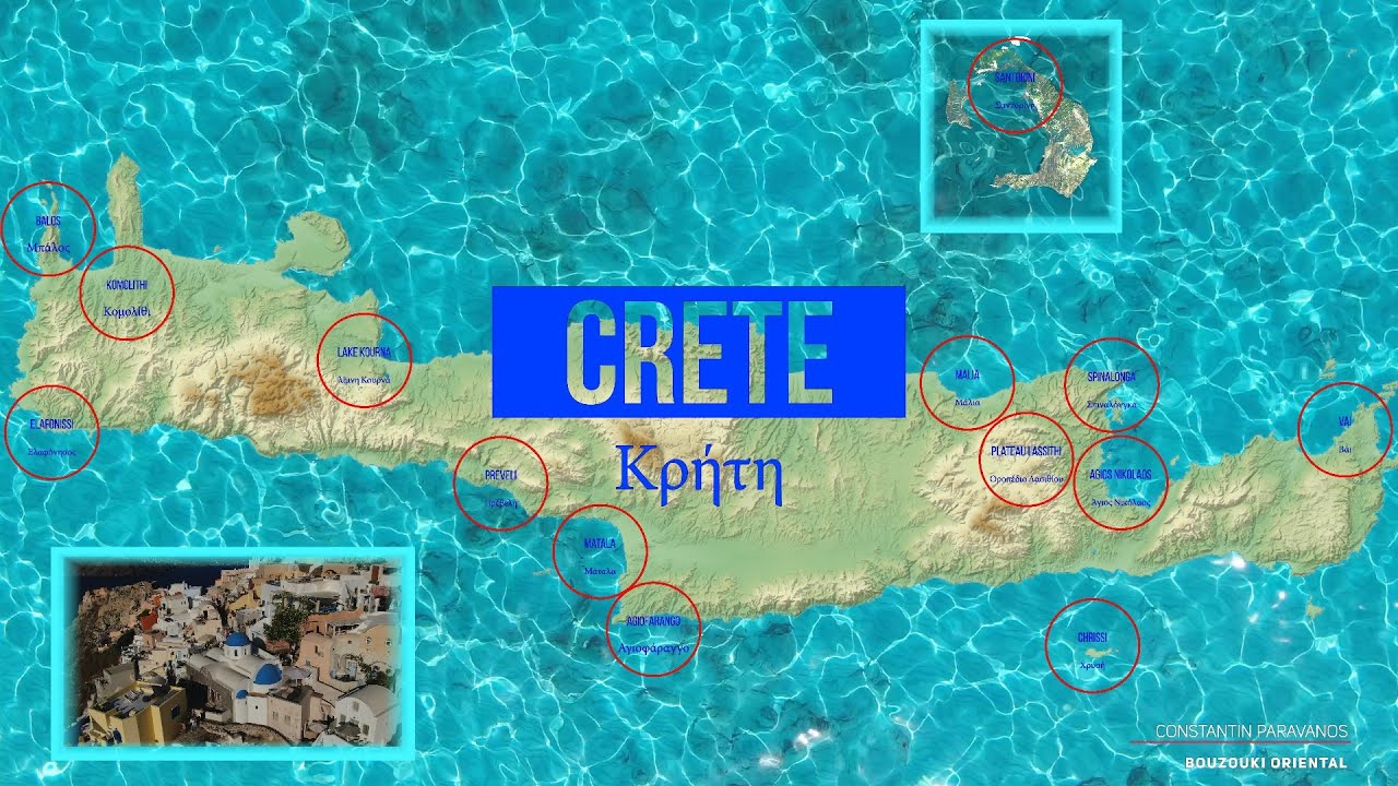 Crete from above