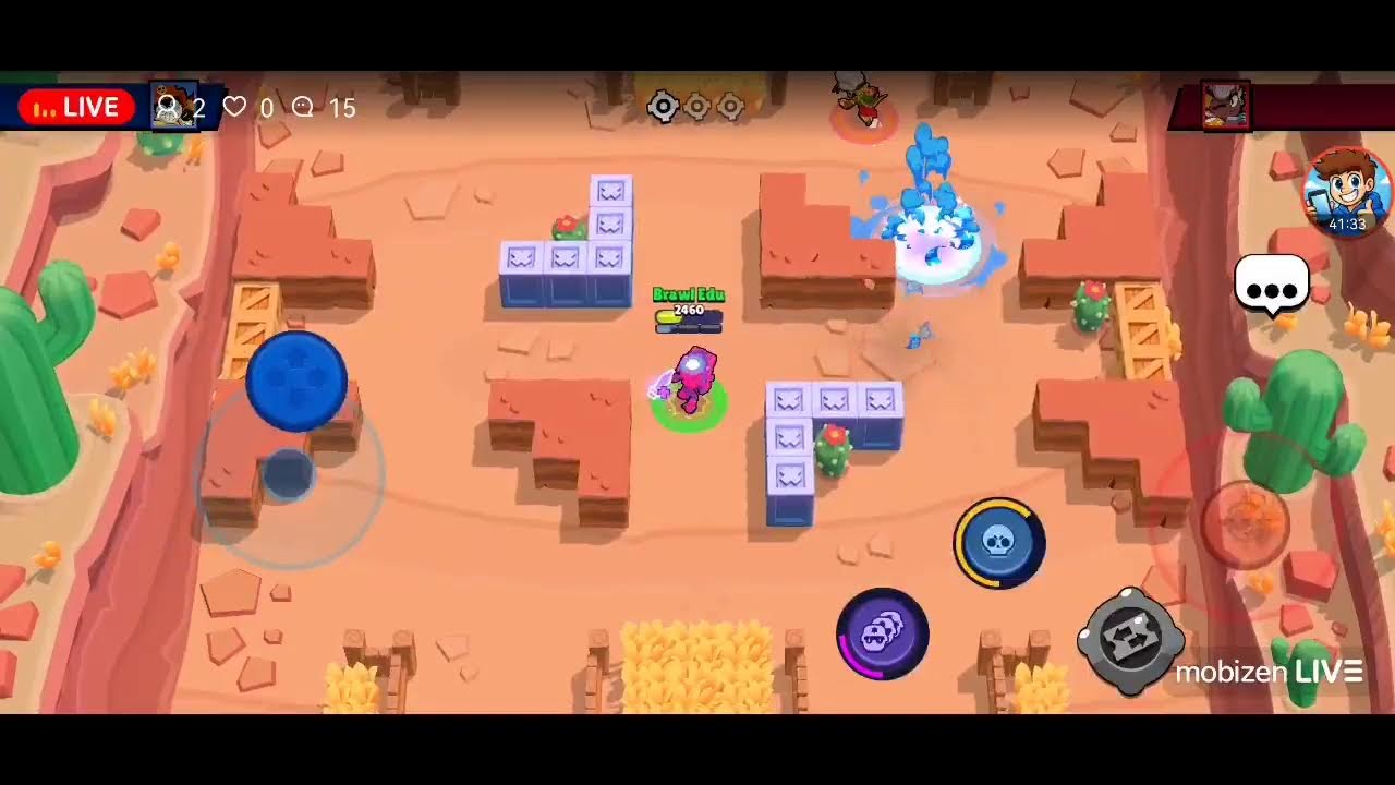 Brawl stars e jocul meu preferat și scmecher😎😎