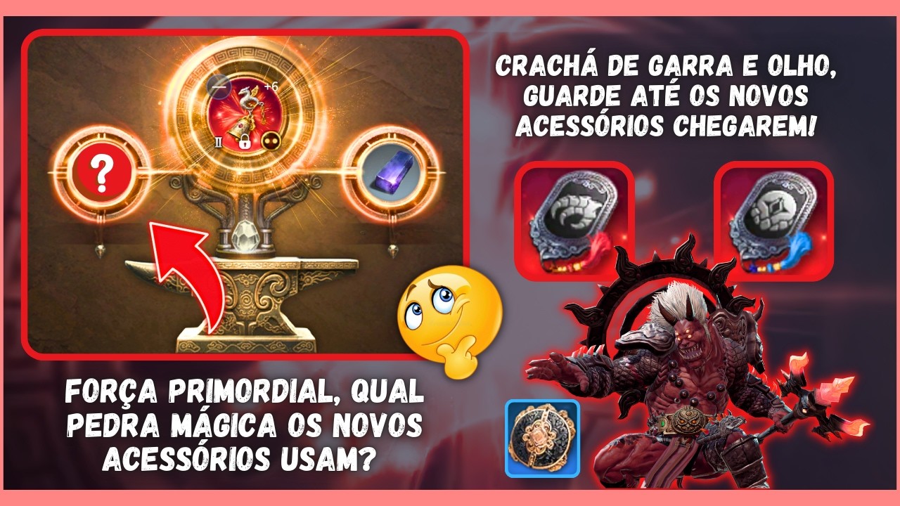 ROCK RESPONDE #6 ACESSÓRIOS NOVOS: CRACHÁS, PEDRAS, E MAIS...🤔 #mir4