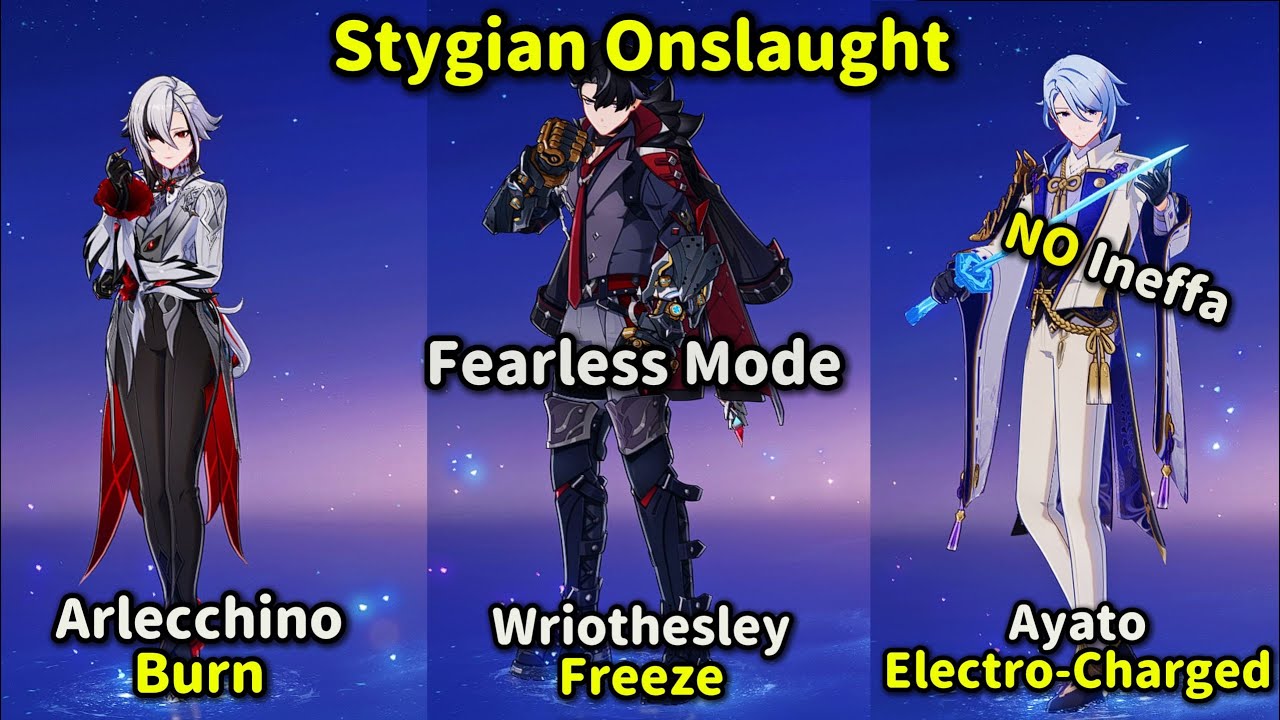 Stygian Onslaught 5.8 | Fearless Difficulty V Clear in 317s | Genshin Impact