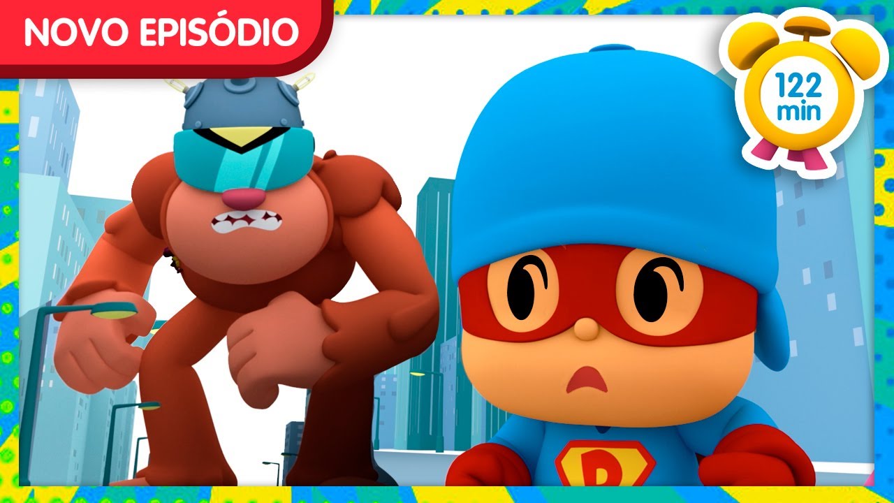 NOVO ESPECIAL 🦸‍♂️ POCOYO PORTUGUÊS do BRASIL 🦸‍♂️ King Yeti 122 min DESENHOS ANIMADOS para crianças