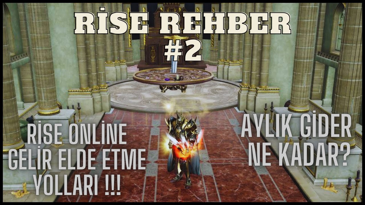 RİSE REHBER #2 | DETAYLI GELİR ELDE ETME YÖNTEMLERİ & AYLIK PUS GİDERİ !!!