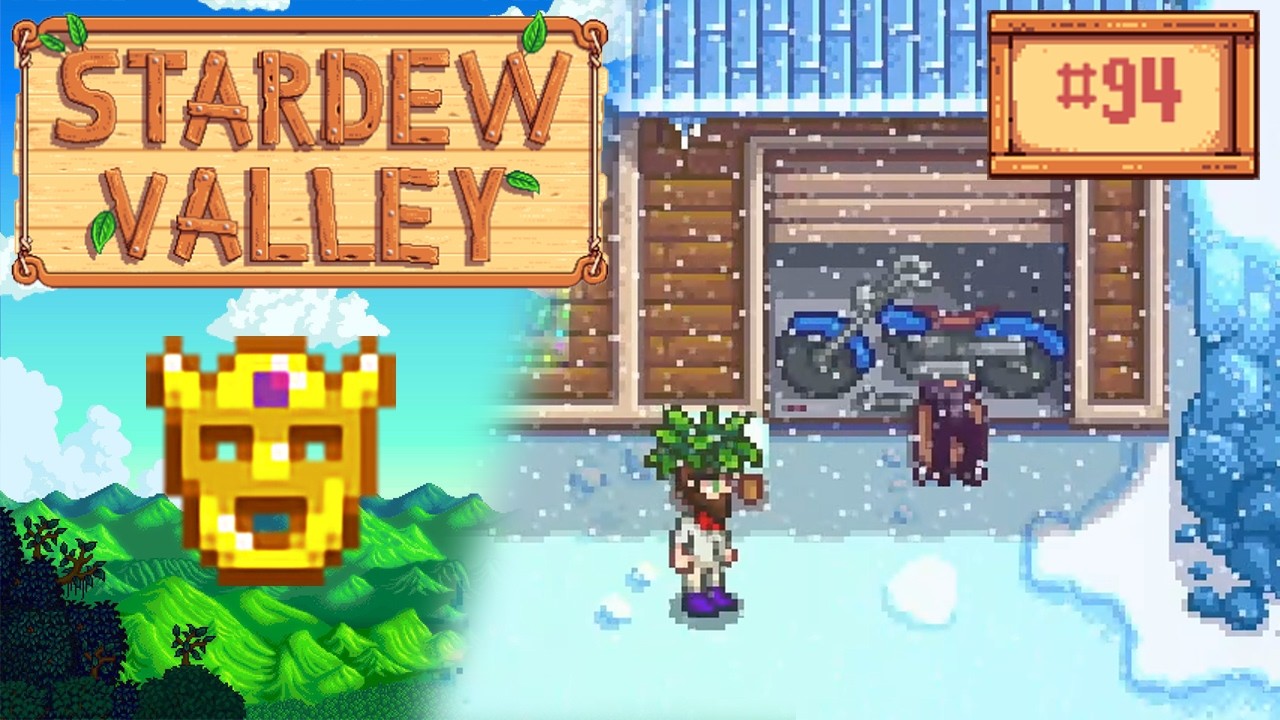 Sebastian Has a Motorcycle | Stardew Valley - Day-By-Day, Pt. 94