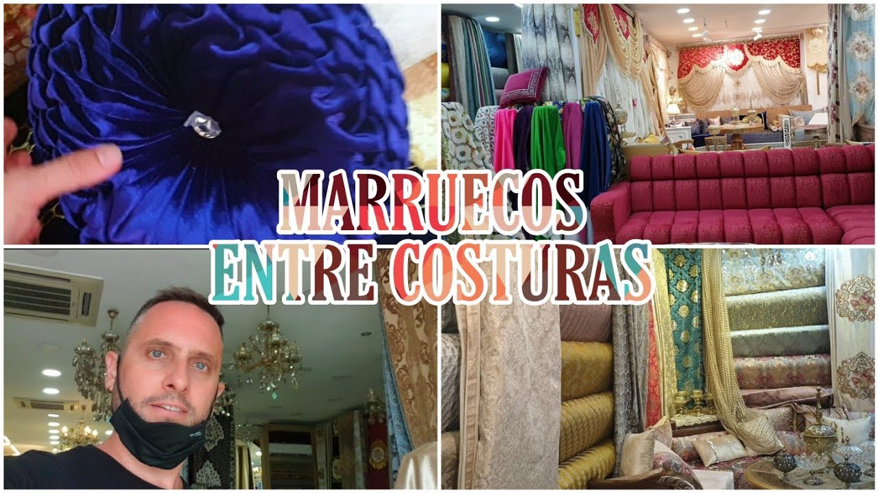 MARRUECOS ENTRE COSTURAS. Visito una tienda de telas y tapicería, ¡¡toda una cultura!!