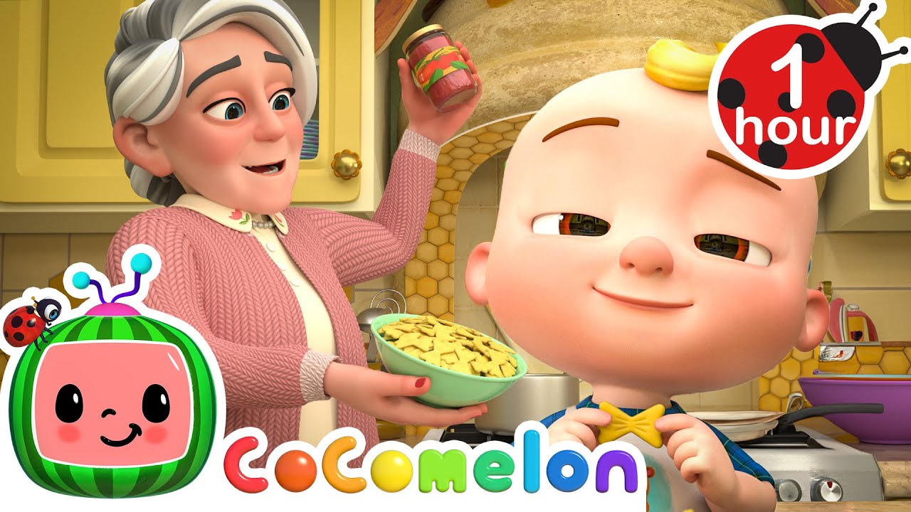 Grandma&rsquo;s Pasta Kitchen Adventure 🍝 | CoComelon 🍉 | 🔤 Subtitled Sing Along Songs 🔤