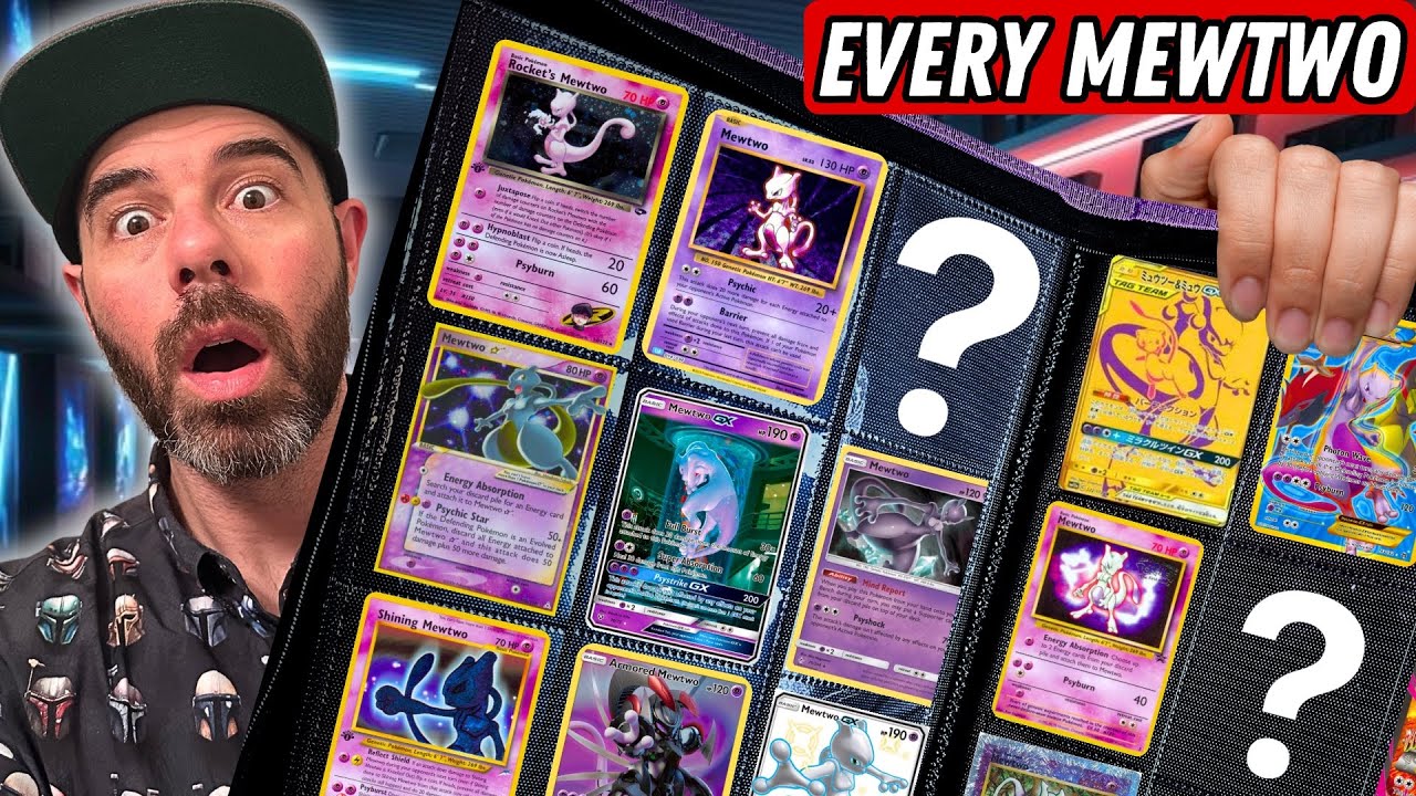 I'M Collecting ALL the Rarest Mewtwo Cards! (Pokémon Card Challenge)