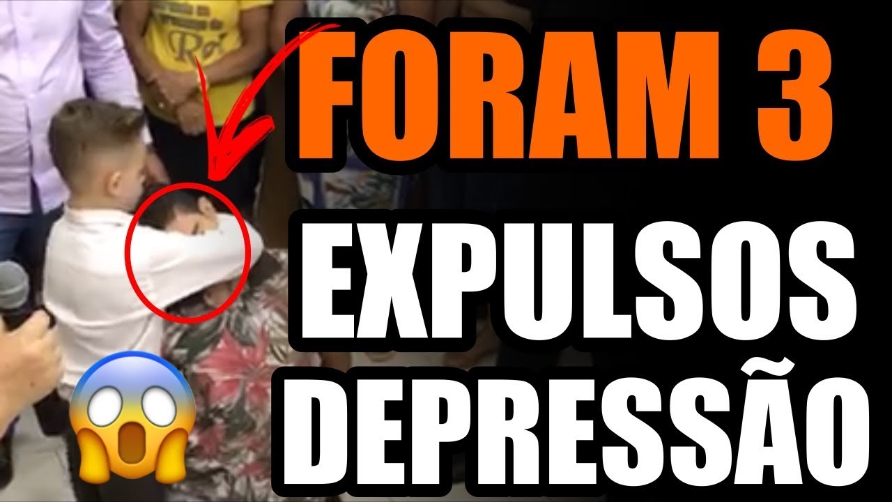 Foram expulsos em nome de Jesus MUITO FORTE! Pregador João Vitor Ota