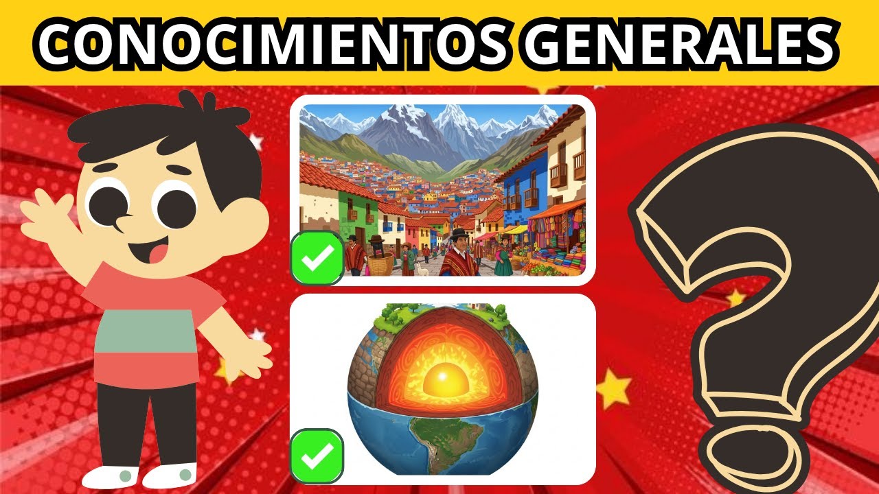 🌍 Quiz de cultura general 🏆 Preguntas y respuestas de cultura general que te harán pensar