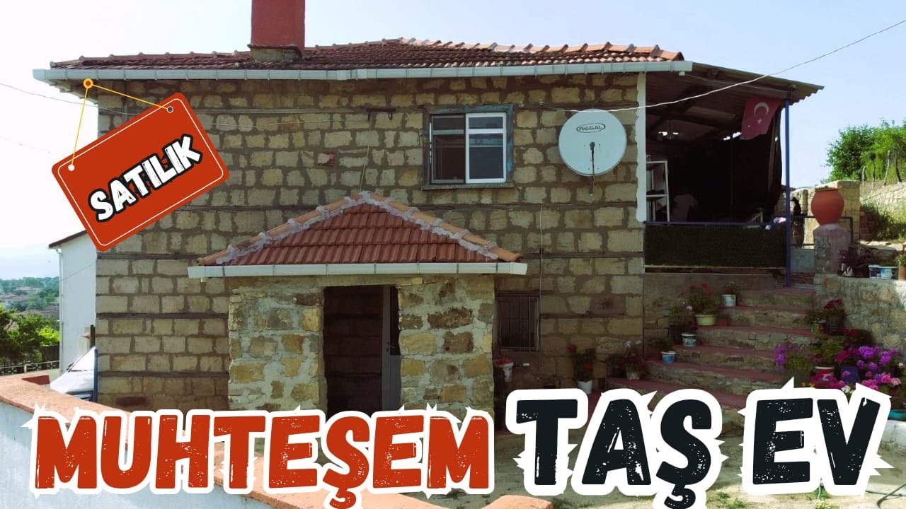 394. 355 m2 ARSA İÇERİSİNDE MUHTEŞEM TAŞ EV