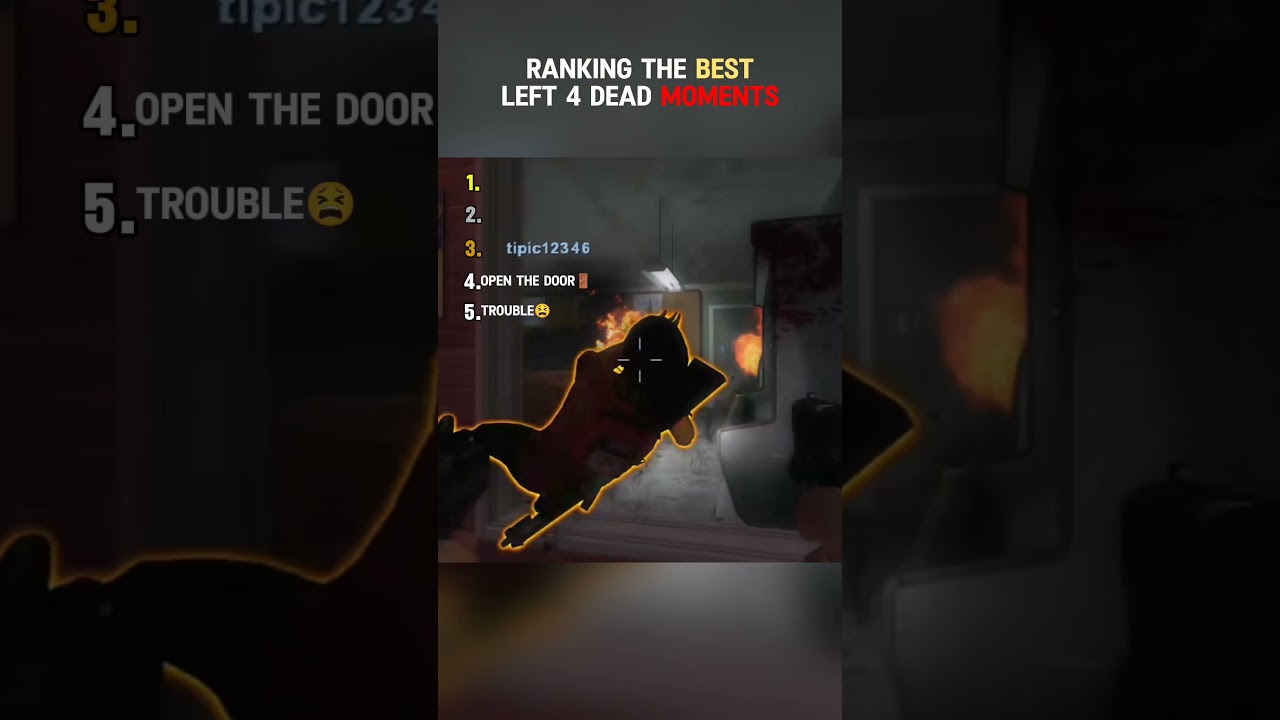 Ranking The Best Left 4 Dead Moments