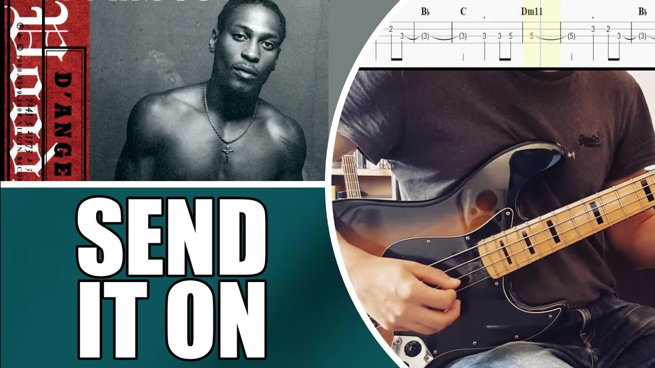Send It On - D'Angelo | Bass cover with tabs #65