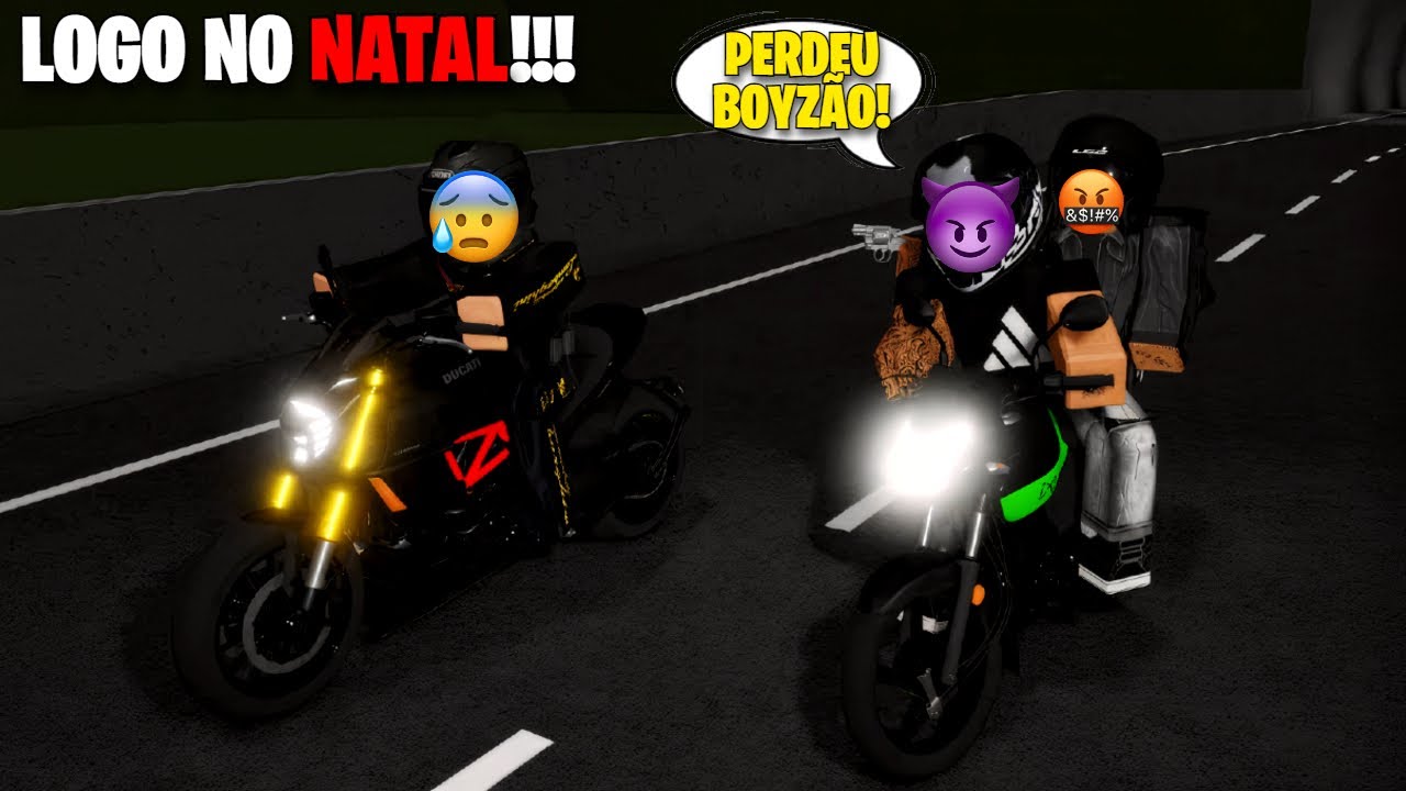 ROUBAMOS UMA MOTO PARA PASSAR O NATAL NO GRAU SP! - Roblox RP