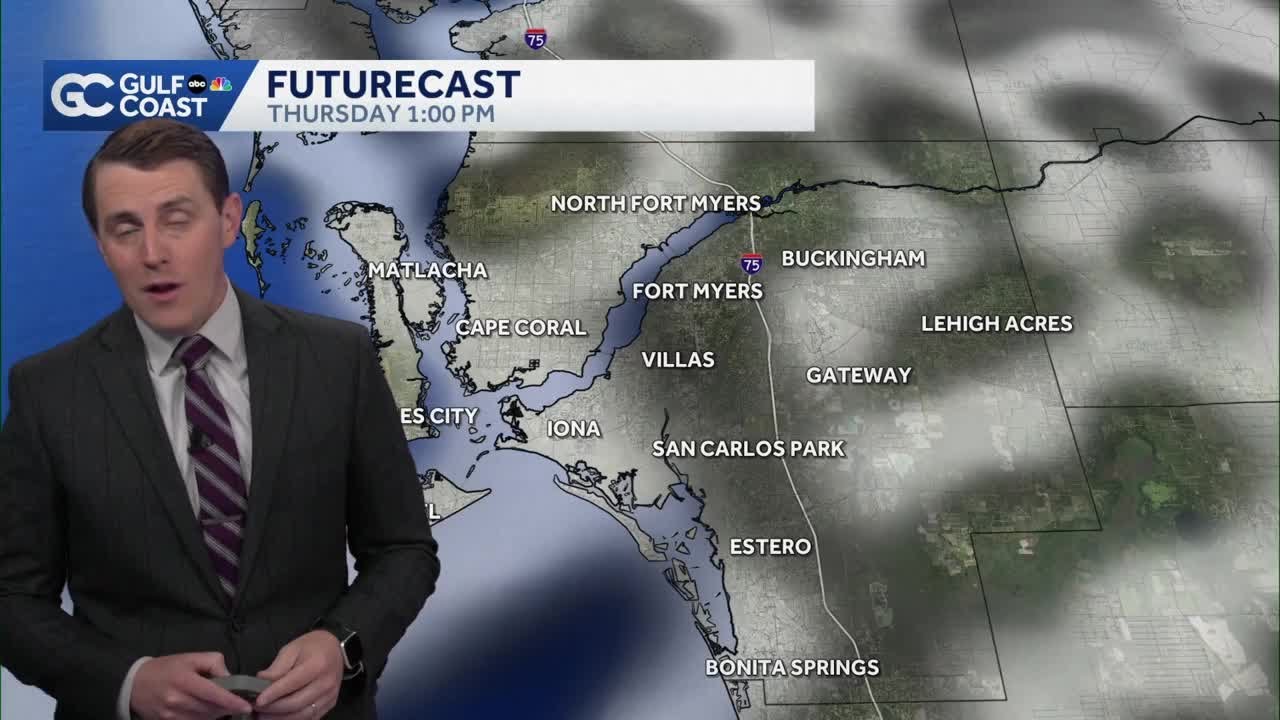 Hot with PM downpours and storms to track Thursday