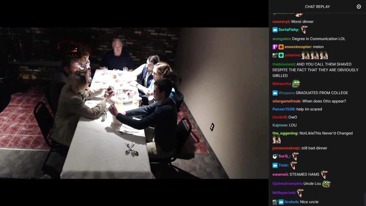 Old Jerma Streams [with Chat] - The Family Dinner