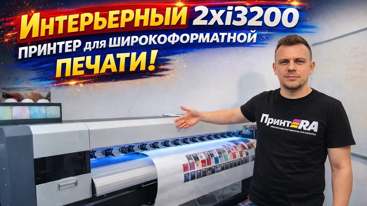 Быстрый принтер экосол на 2xi3200 CP-ECO-1802-i3200. Скорость, качество, надежность!