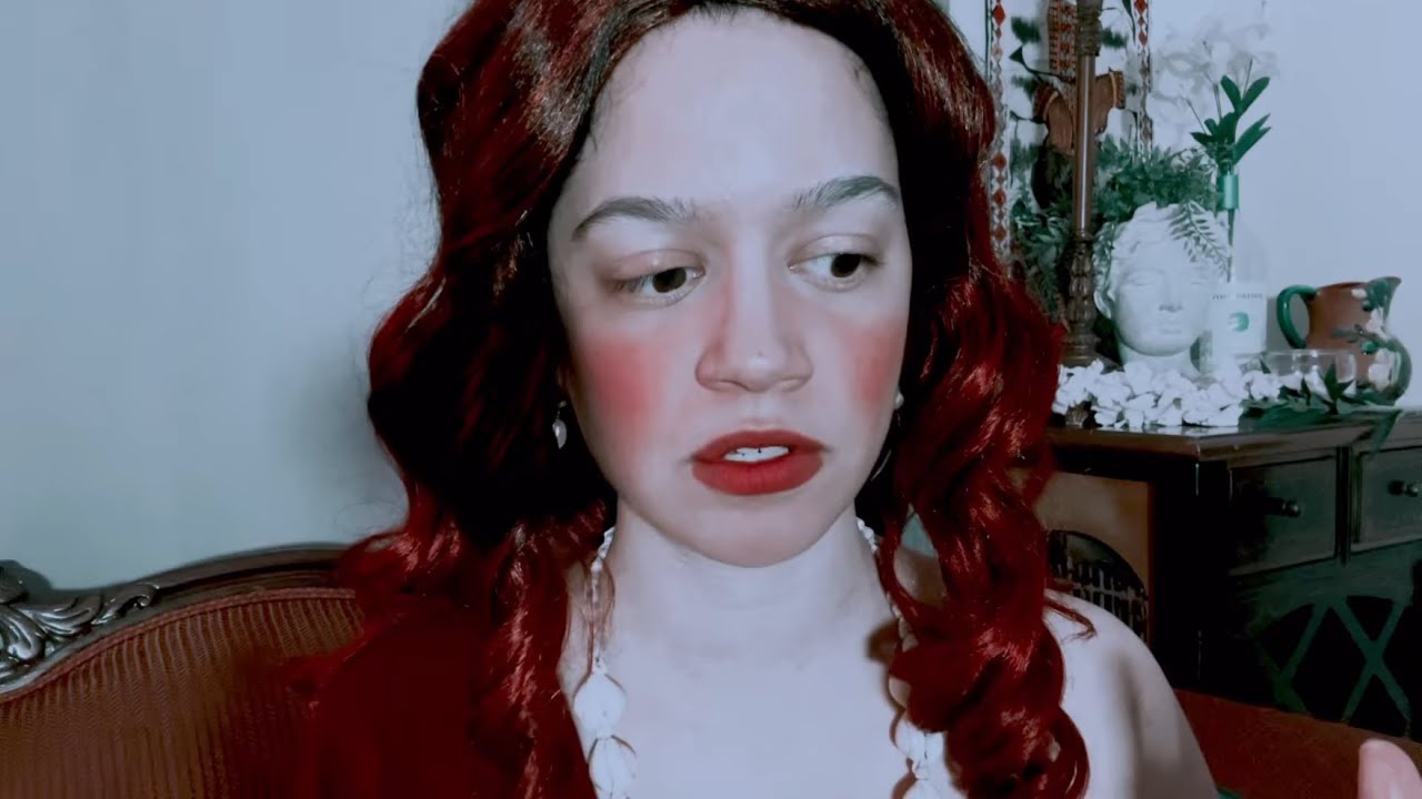 asmr • Queen Elizabeth I cuts ur hair off, paints ur face, + declares u a virgin bc of heartbreak
