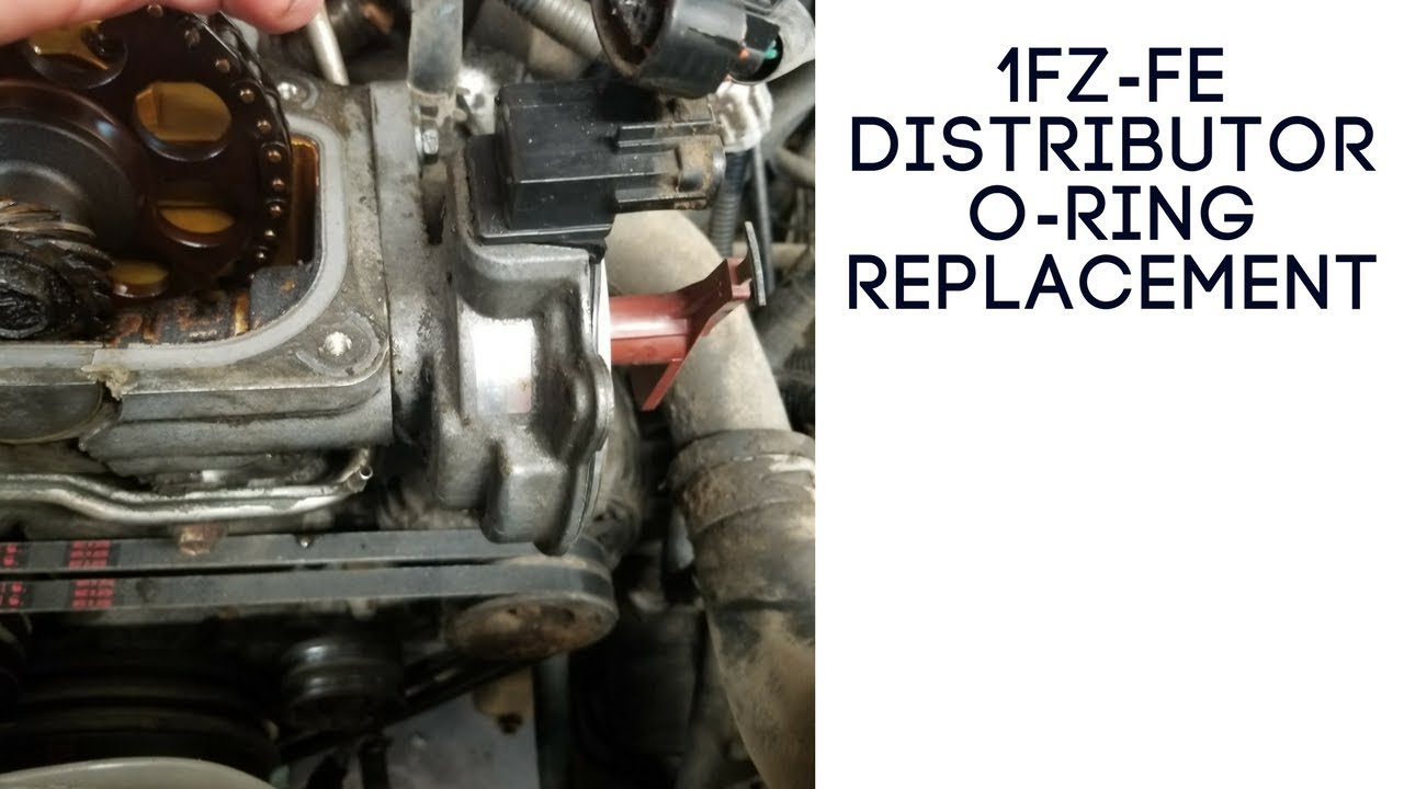 80 Series 1FZ-FE Distributor O-ring Replacement