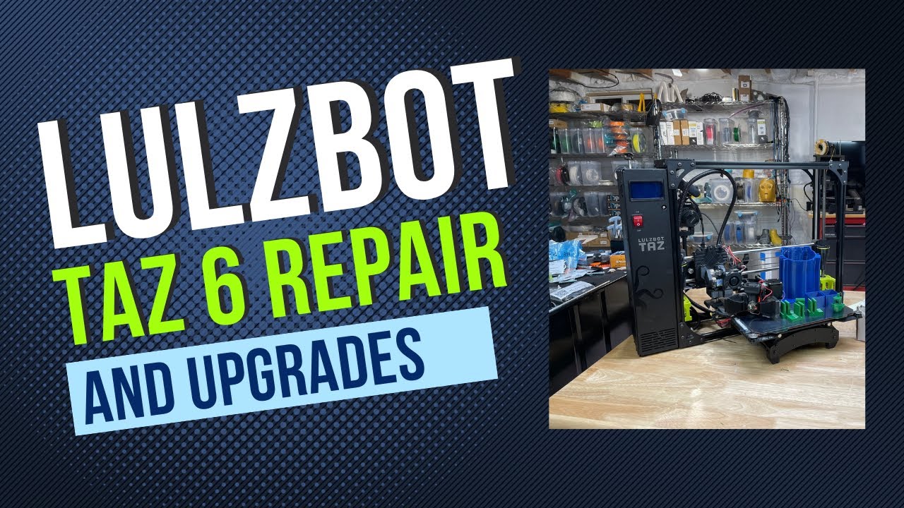 🔥 Ремонт и модернизация Lulzbot Taz 6! (Ремонт и модификации 3D-принтеров, которые вы ОБЯЗАТЕЛЬНО должны увидеть!) 🛠️