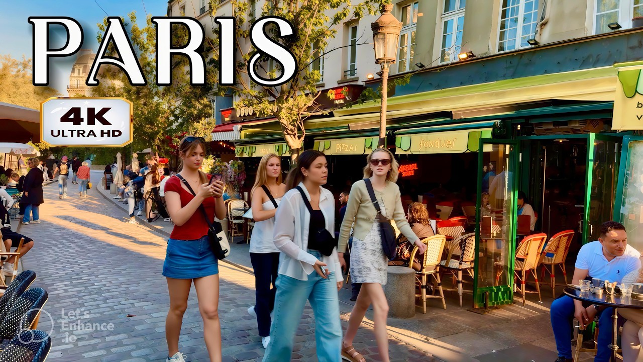 Explore Paris Like a Local | part 1 | Notre-Dame, Saint-Michel, Hidden Streets 4K Walk in 2025