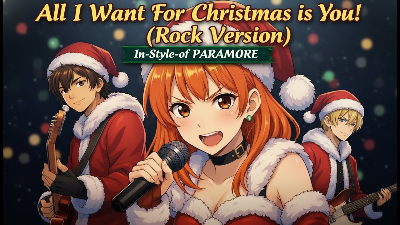 All I Want for Christmas Is You &mdash; Paramore-Style Rock Cover