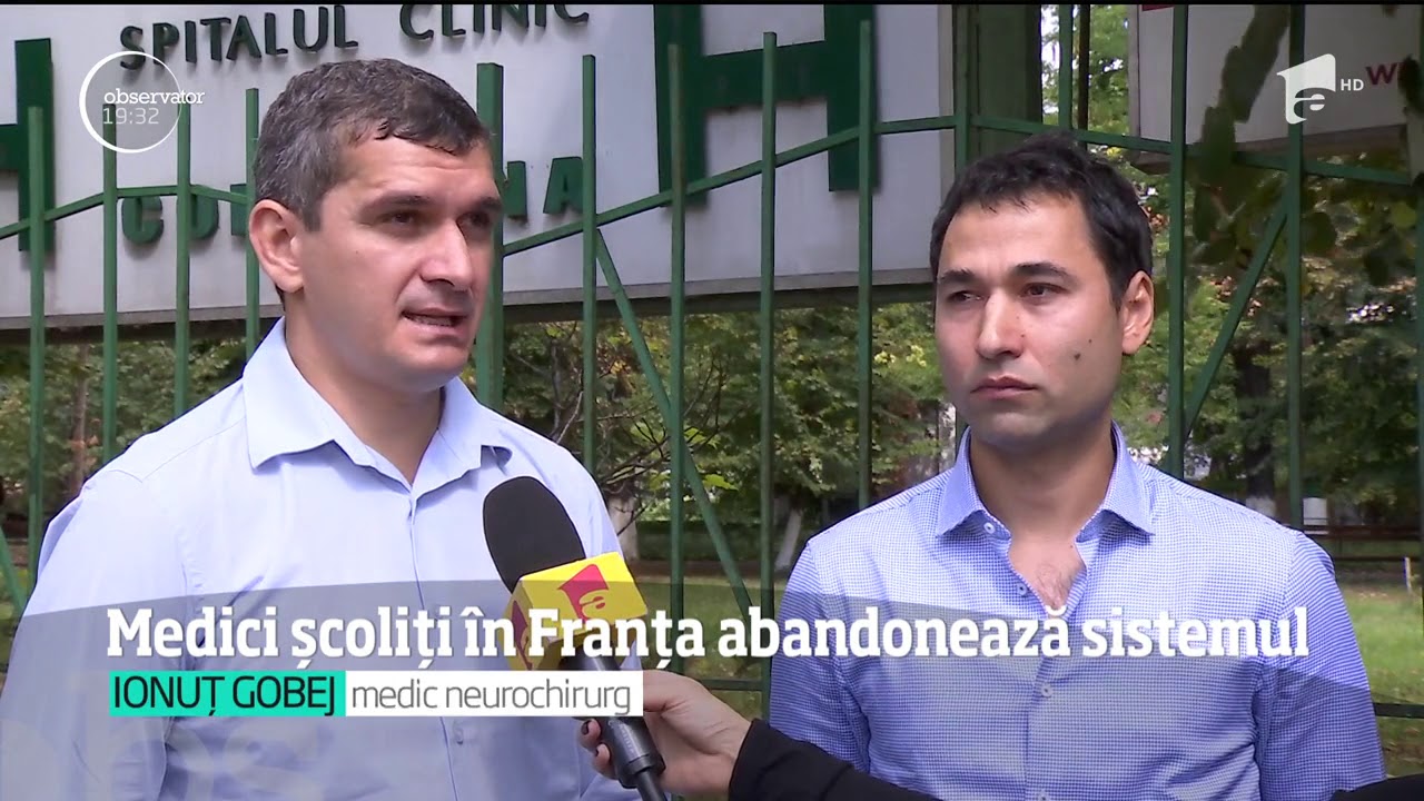 Medici şcoliţi în Franţa abandonează sistemul