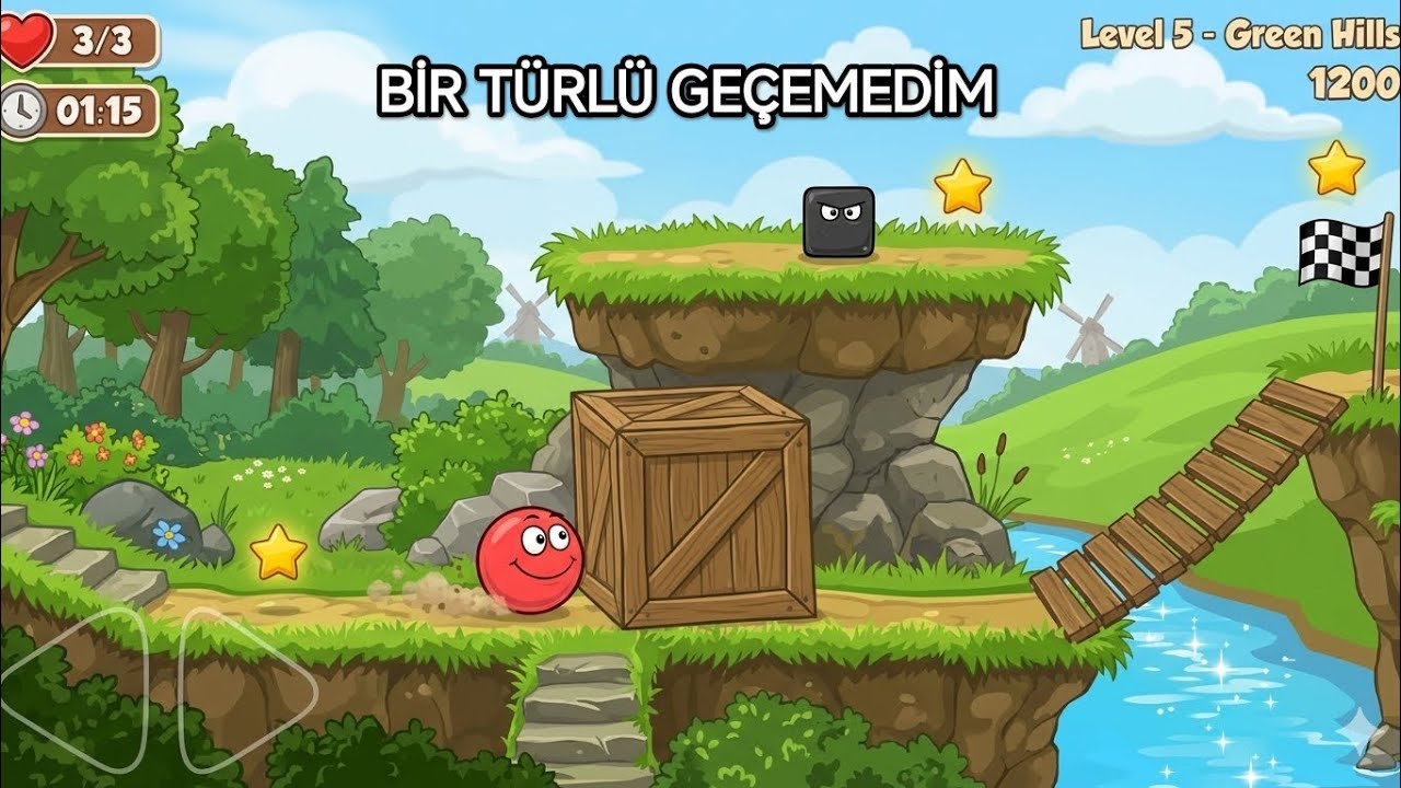Geçemedim süreli⏳ bir türlü olmadı. Red ball 4