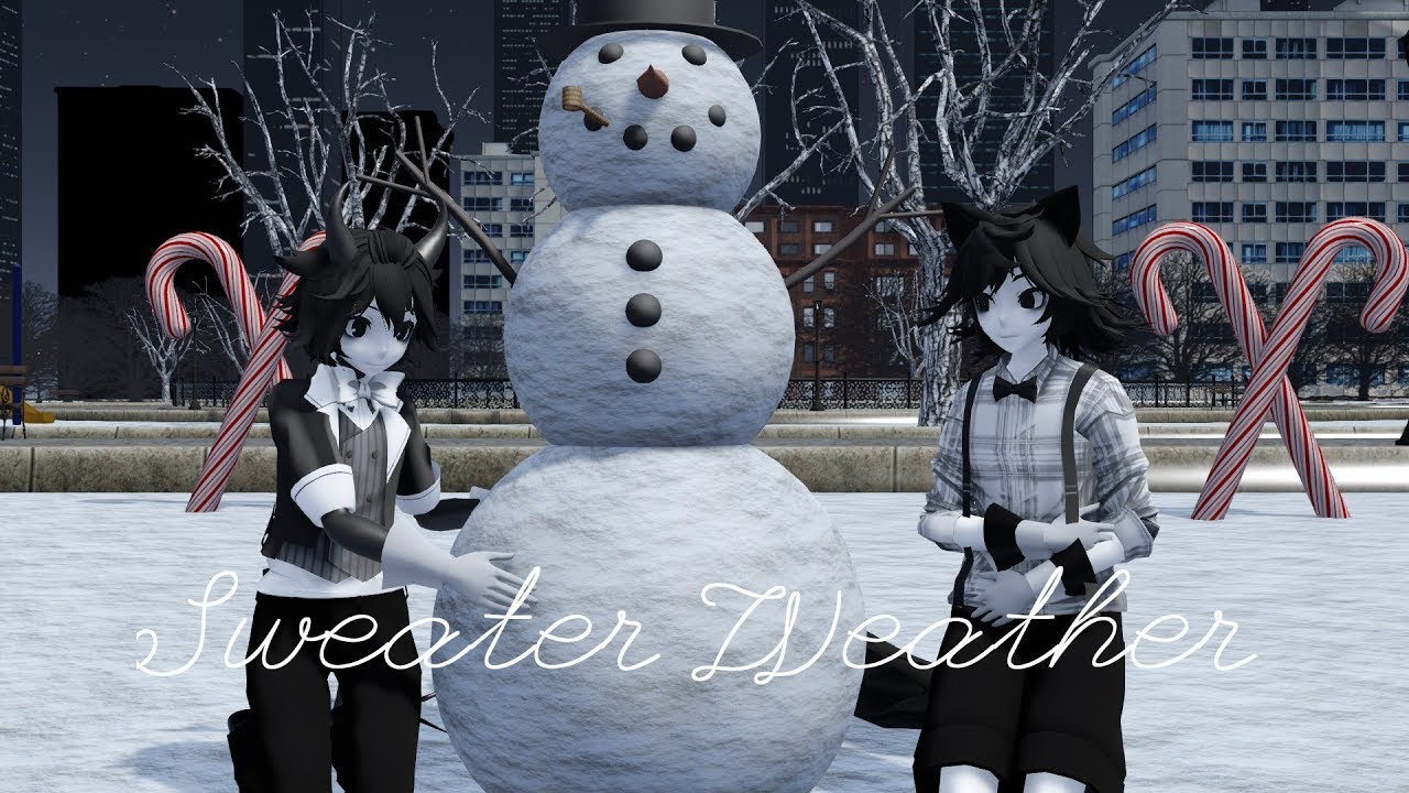 【MMD BATIM】❄️Sweater Weather❄️ 【Boris x Bendy】