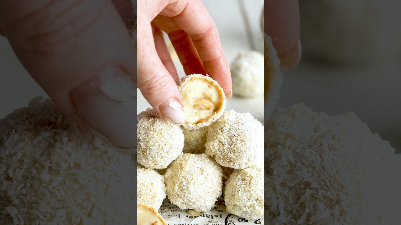 Raffaello (Coconut Truffles) - Vegan