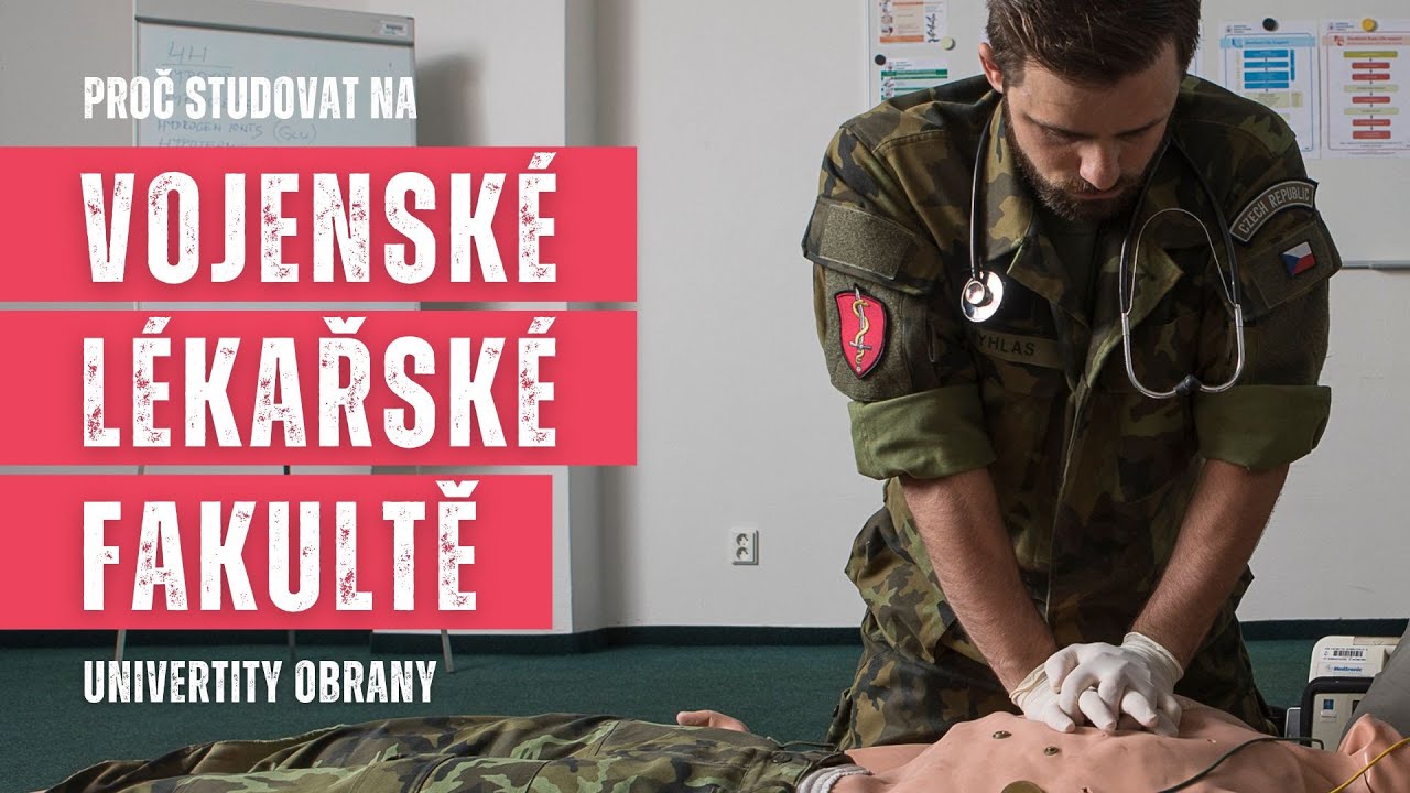 Proč studovat na Vojenské lékařské fakultě Univerzity obrany