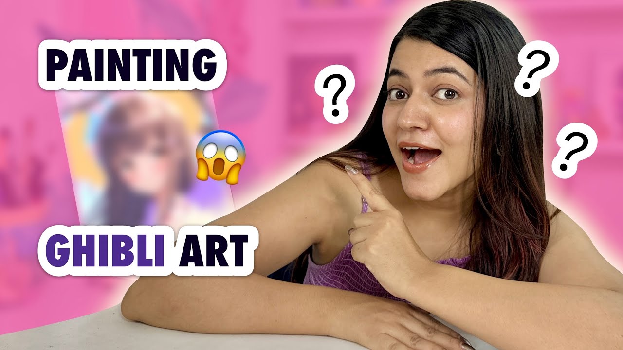 Trying Ghibli Art Without Using AI 🎨😱 Will I FAIL? 🫢