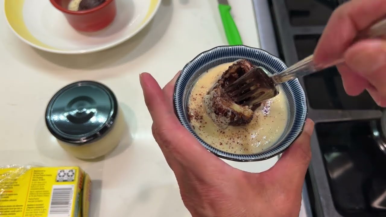 I made Crème anglaise, Custard sauce