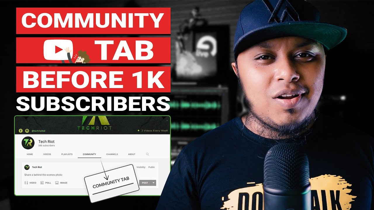How To Enable Community Tab On YouTube | Community Tab Before 1000 Subscribers [100% Worked]