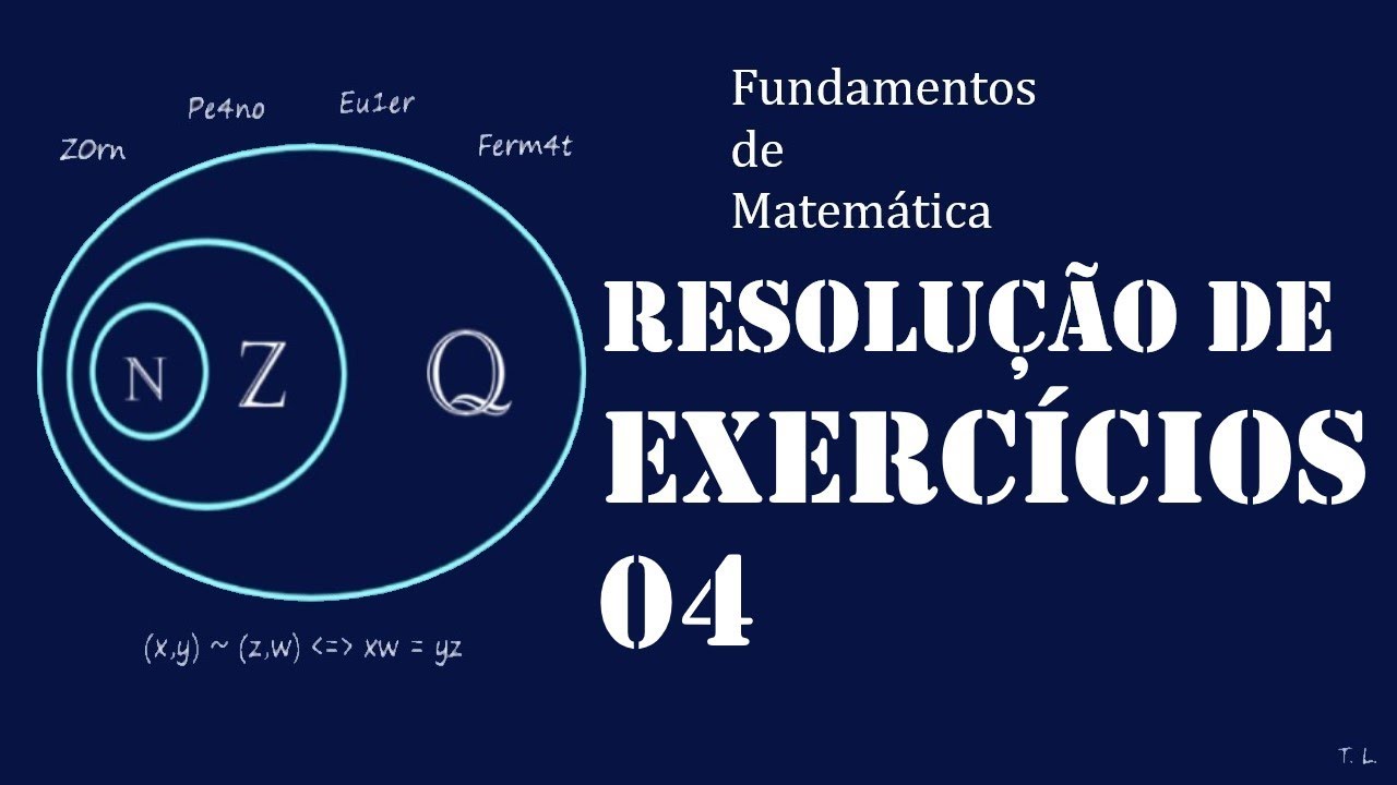 Resolução de Exercícios 4 (Relação de Equivalência)