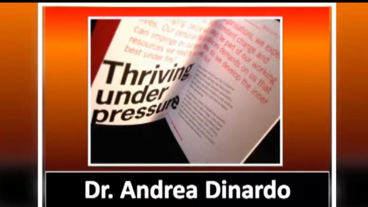 A Positive Psychology Approach to Student Stress and Success #thrivingunderpressure #drandreadinardo