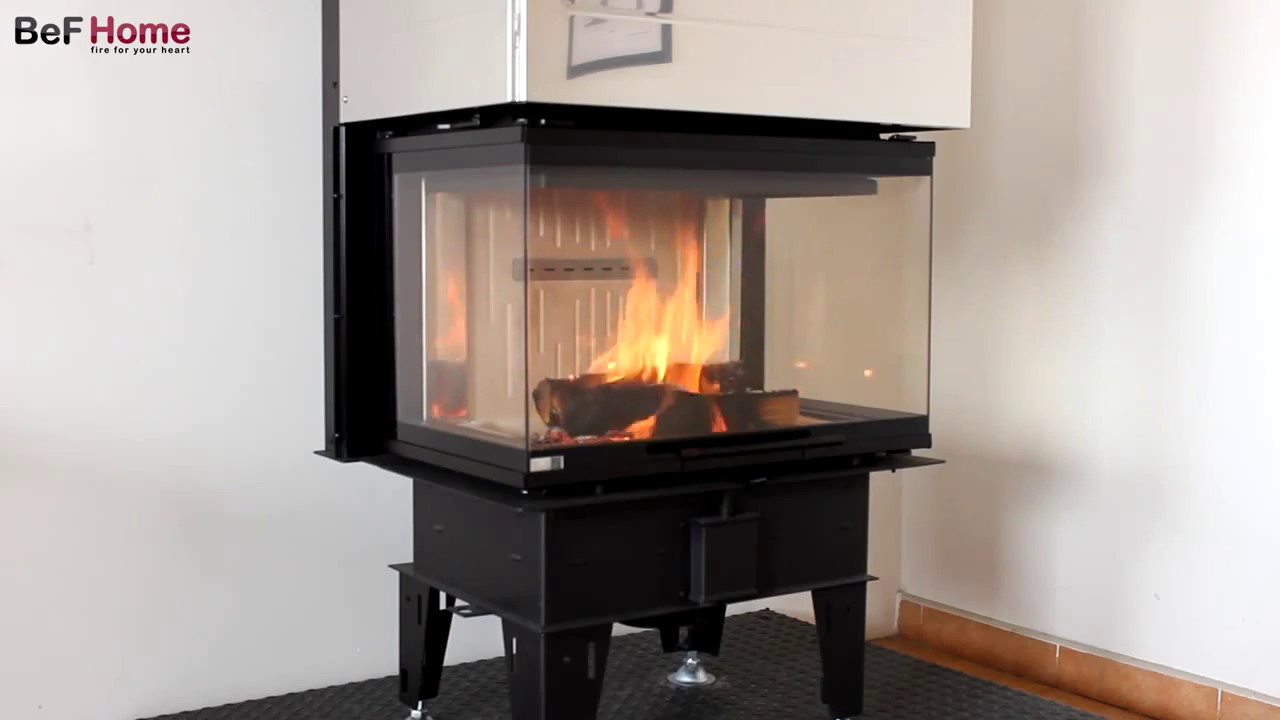 BeF Therm V6C Kamineinsatz Dreiseitig Verglast 6kW | derofenfuchs Kaminstudio  - www.derofenfuchs.de