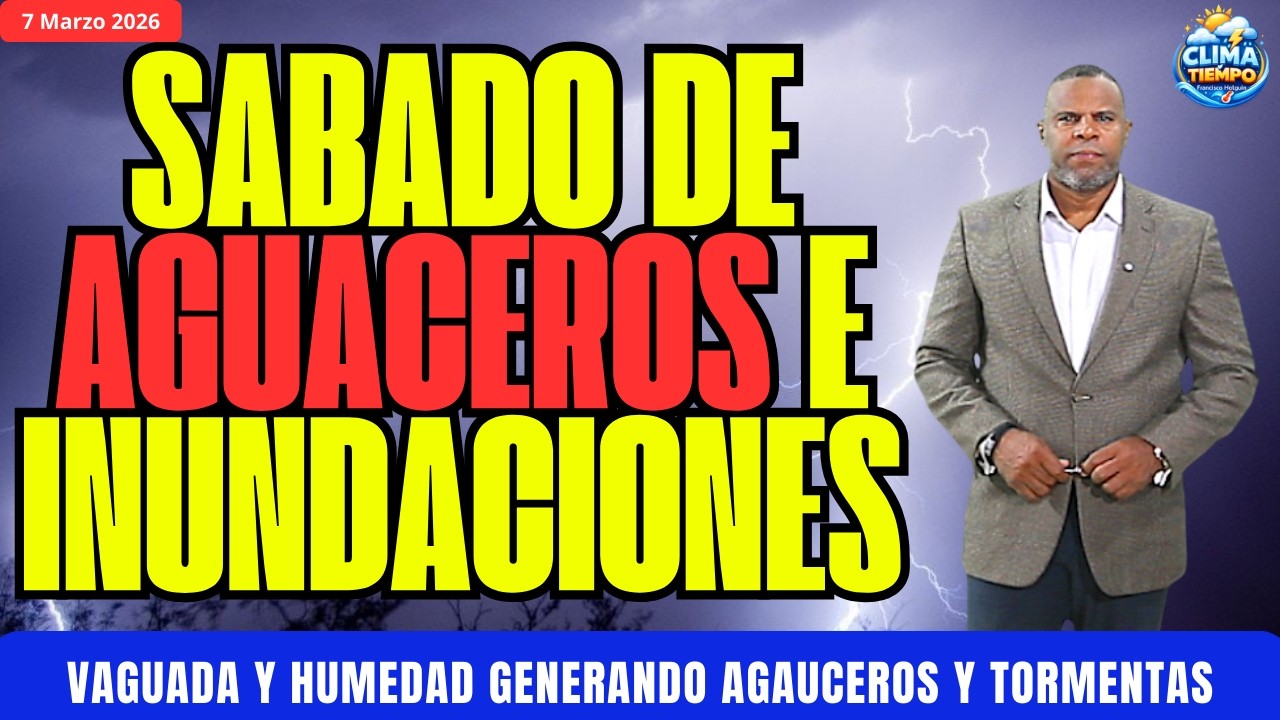 7 FEBRERO. SÁBADO DE AGUACEROS Y TORMENTAS POR VAGUADA