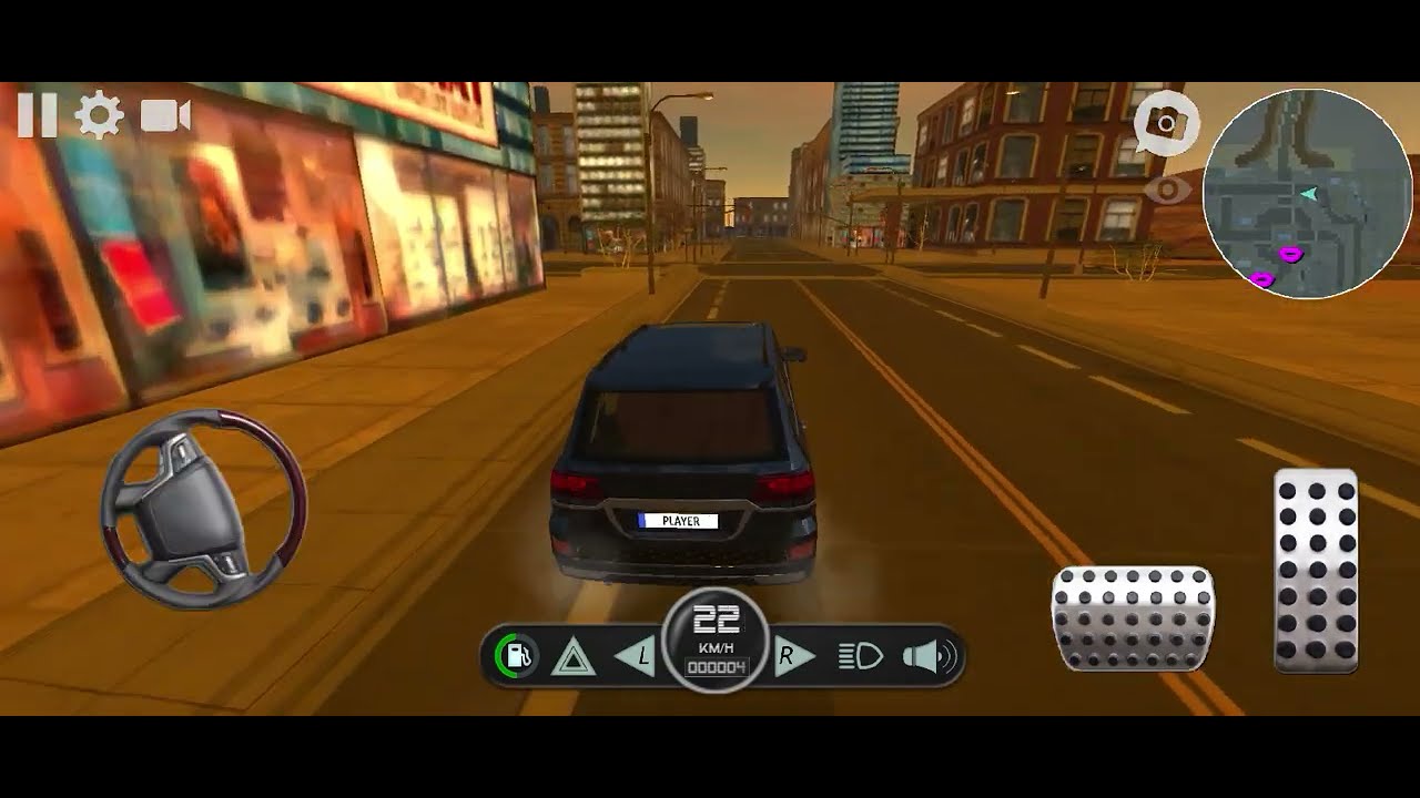 CITY CAR DRIVE |TOYOTA LAND CRUISER |FULL SPEED DRIVE 