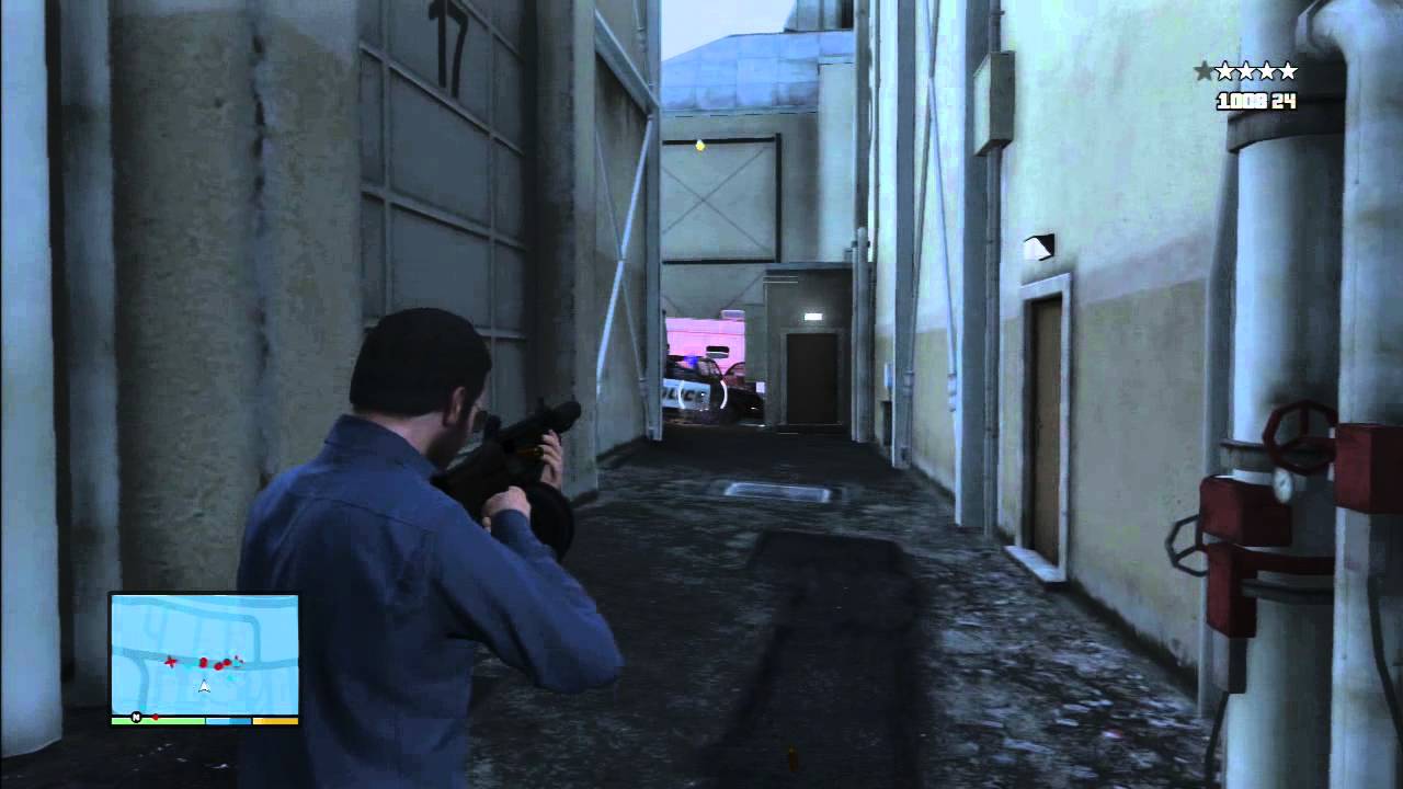 GTA 5 - Hollywood Studios Car Chase/Five Star Escape Vol. 12 | Sly