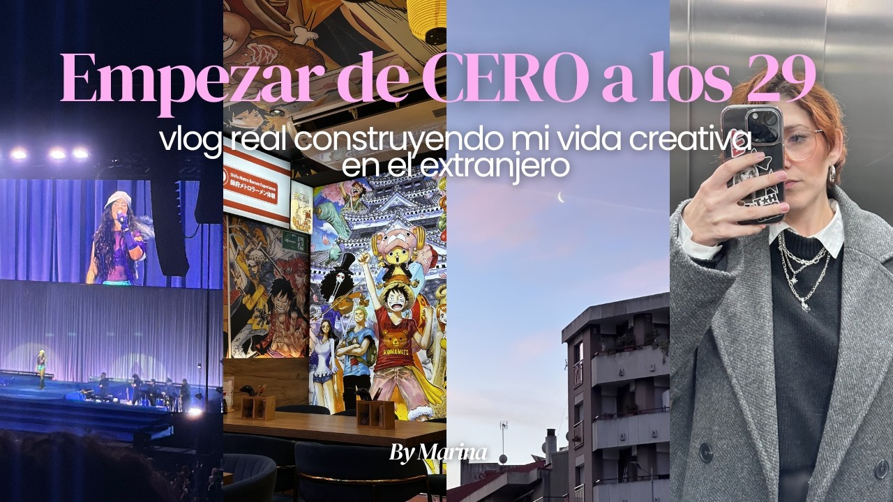 Capítulo 1: La verdad de empezar una carrera creativa en el extranjero a los 29 ı Vlog real
