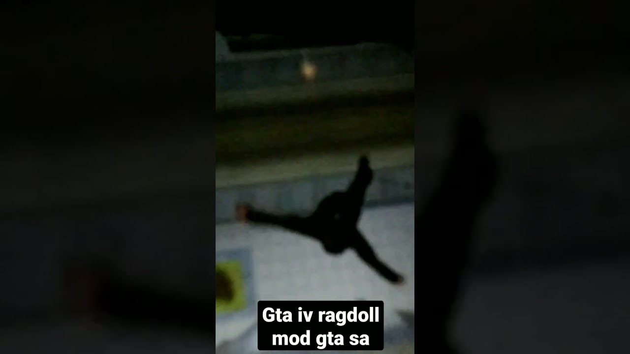 GTA SA mod ragdoll