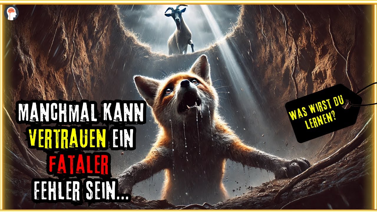 🦊 Der schlaue Fuchs und die naive Ziege 🐐  – Eine Tierfabel mit wertvoller Moral!