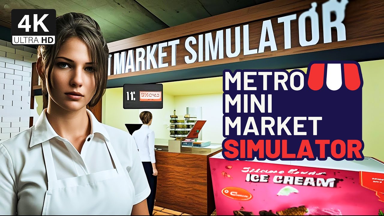 Metro Mini Market Simulator Subway Supermarket Gameplay Longplay Reshade NoCommentary