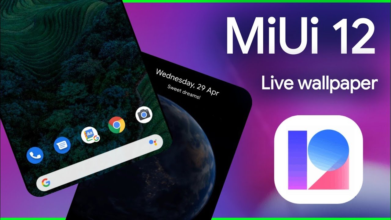 MiUi 12 Live Wallpaper | for any android Device | NH Soft