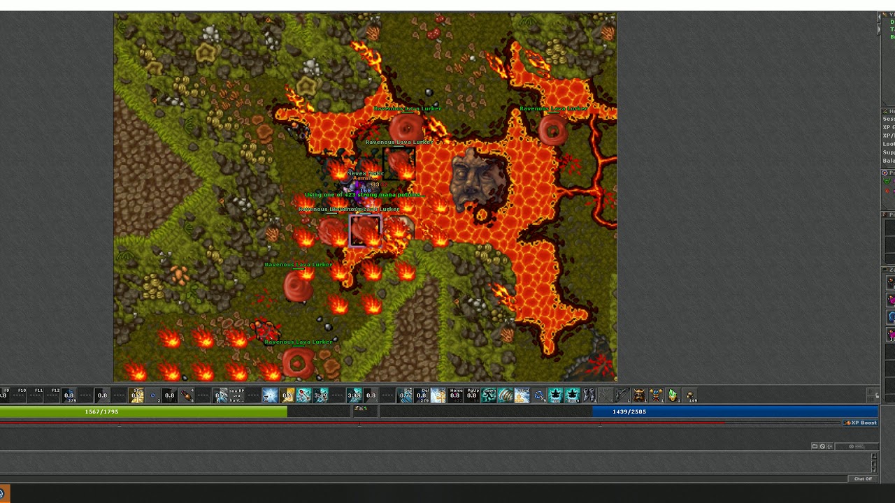 Rp lvl 160 Hunt Lava Lurker Solo 5kk XP+