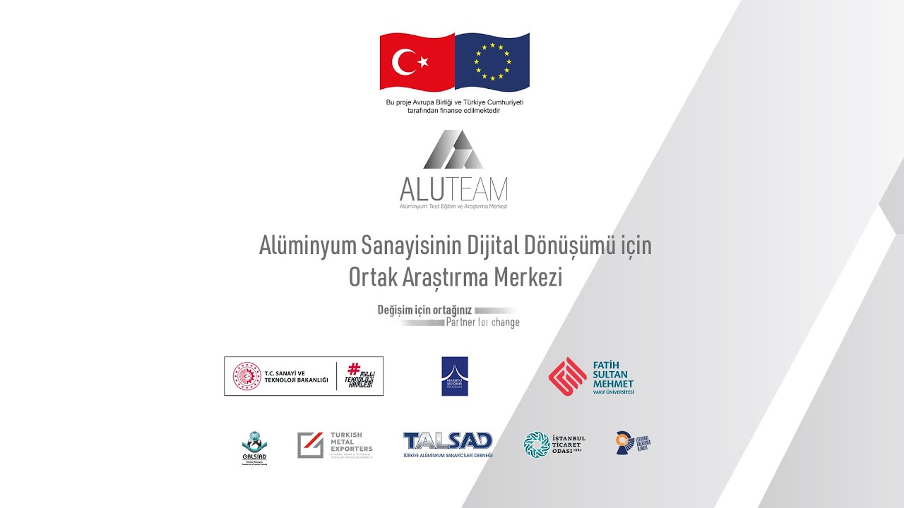 ALUTEAM: Alüminyum Sanayinin Dijital Dönüşümü için Ortak Araştırma Merkezi Projesi Tanıtım Filmi