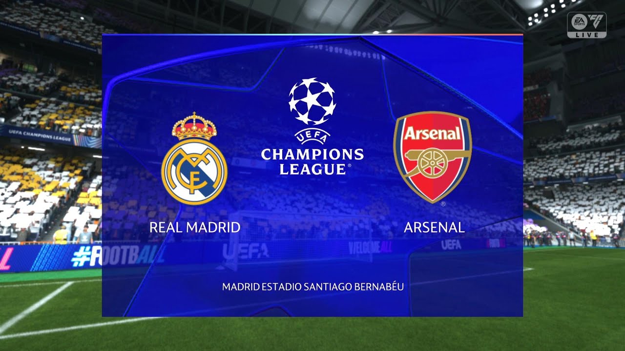 EA FC25: REAL MADRID VS ARSENAL | UEFA CHAMPIONS LEAGUE QUARTER-FINALS 2024/2025 PS5™